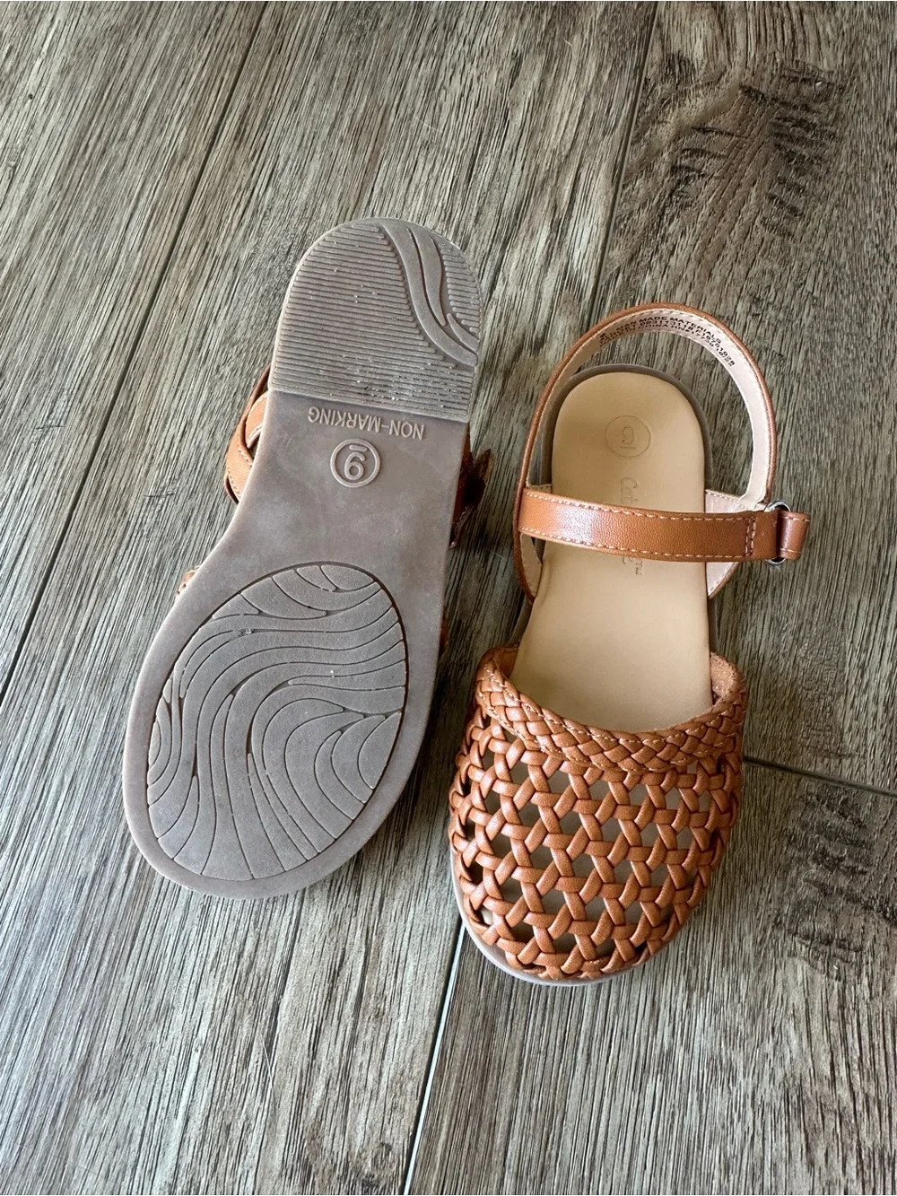Toddler Woven Closed-Toe Sandals